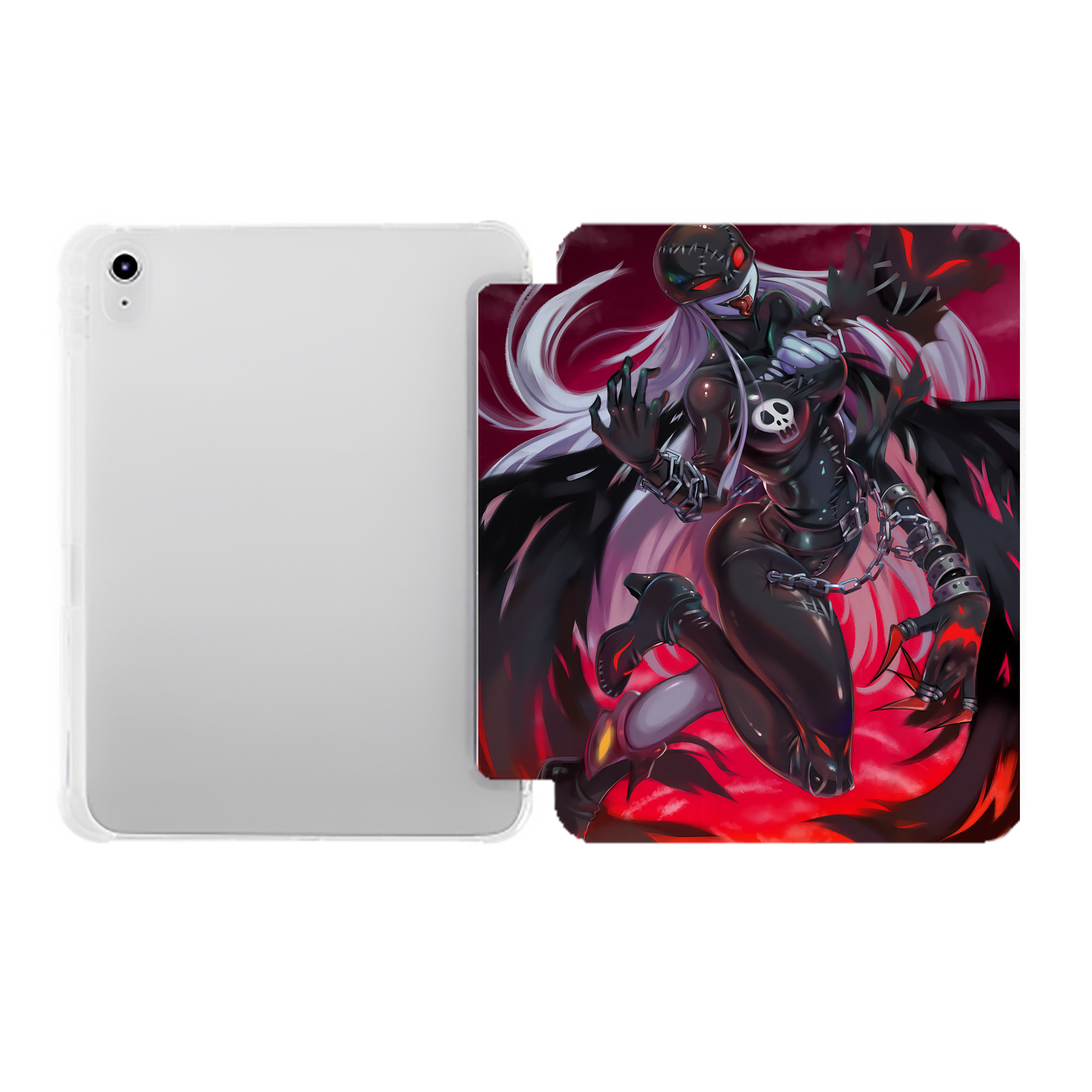 （画像用） Digimon デジタルモンスター/デジモン IPad ケース ペン収納付き 三つ折りスタンド PUレザー×シリコン 対応機種9.5/10.5/10.9インチ